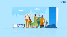 still from the nhs palantir animation